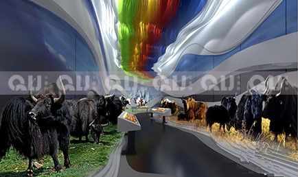 高原牦牛文化展设计