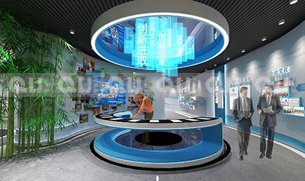 中国再保险集团企业展厅设计