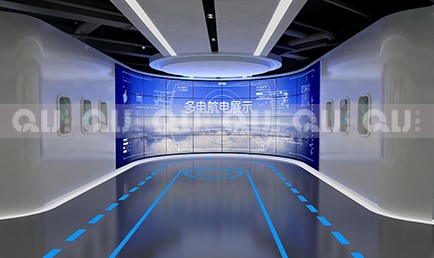 中国商用飞机有限责任公司北京民用飞机技术研究中心展厅设计